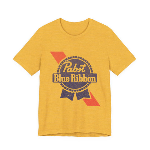 Pabst Blue Ribbon - Unisex Jersey Short Sleeve Tee T-Shirt - YinzerShop