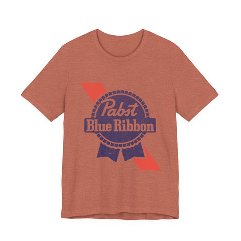 Pabst Blue Ribbon - Unisex Jersey Short Sleeve Tee T-Shirt - YinzerShop