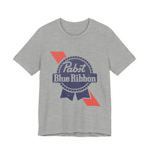 Pabst Blue Ribbon - Unisex Jersey Short Sleeve Tee T-Shirt - YinzerShop