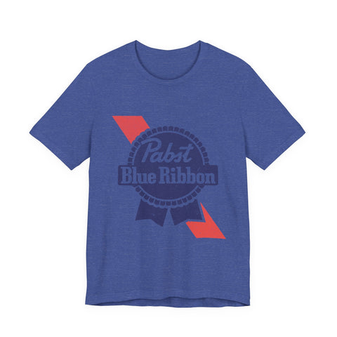 Pabst Blue Ribbon - Unisex Jersey Short Sleeve Tee T-Shirt - YinzerShop