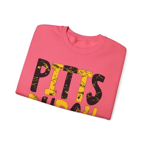 Painted Pittsburgh - Heavy Blend™ Crewneck Sweatshirt Sweatshirt - YinzerShop