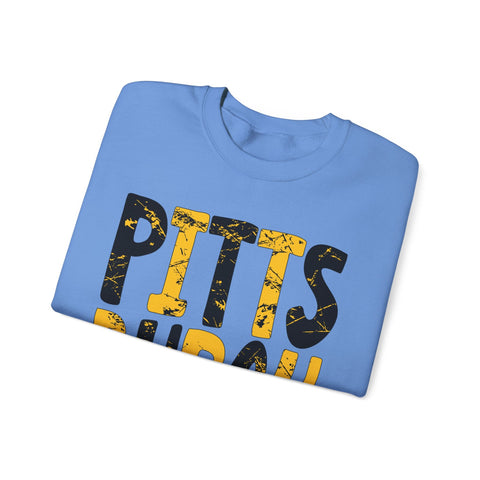 Painted Pittsburgh - Heavy Blend™ Crewneck Sweatshirt Sweatshirt - YinzerShop