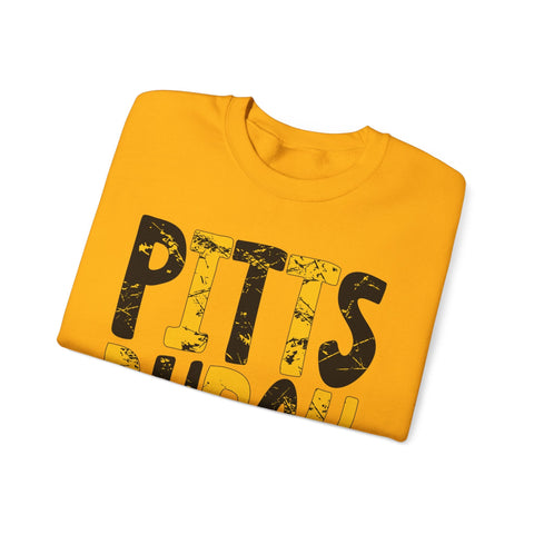 Painted Pittsburgh - Heavy Blend™ Crewneck Sweatshirt Sweatshirt - YinzerShop