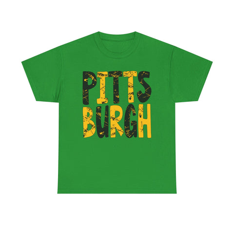 Painted Pittsburgh - Unisex Heavy Cotton Tee T-Shirt - YinzerShop