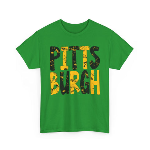 Painted Pittsburgh - Unisex Heavy Cotton Tee T-Shirt - YinzerShop