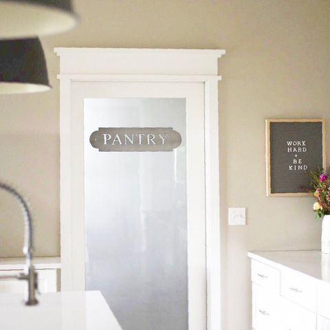 Pantry Wall Decor