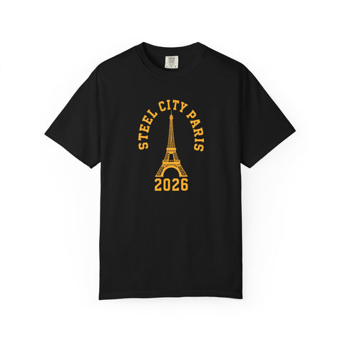 Paris Eiffel Tower 2026 T-Shirt — Steel City Graphic Tee T-Shirt - YinzerShop