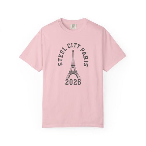 Paris Eiffel Tower 2026 T-Shirt — Steel City Graphic Tee T-Shirt - YinzerShop