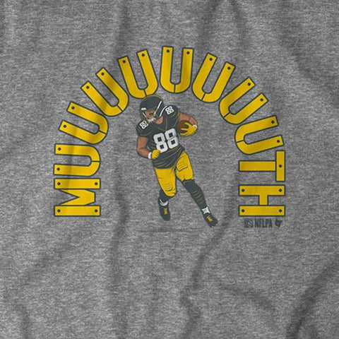 Pat Freiermuth: MUUUUUTH Pittsburgh Steelers-Pro Football - YinzerShop