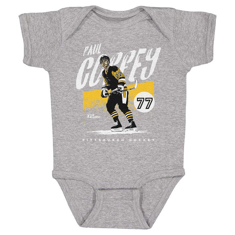 Paul Coffey Bodysuit – Soft Cotton Baby One-Piece | Pittsburgh Grunge Style Infant Wear Kids Baby Onesie - YinzerShop