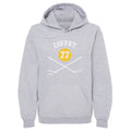 Paul Coffey Hoodie - Pittsburgh Hockey Hooded Sweatshirt | 500 LEVEL Apparel Men's Hoodie - YinzerShop