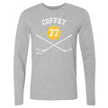 Paul Coffey T-Shirt – Pittsburgh 77 Sticks Design Cotton Crewneck Long Sleeve Tee Men's Long Sleeve T-Shirt - YinzerShop