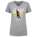 Paul Coffey T-Shirt – Pittsburgh Grunge Style Cotton V-Neck Tee, Regular Fit Women's V-Neck T-Shirt - YinzerShop