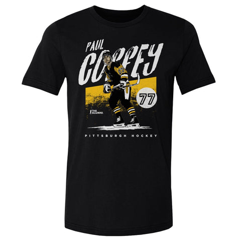 Paul Coffey T-Shirt – Pittsburgh Grunge Style Tee | Cotton Crewneck Shirt Men's Cotton T-Shirt - YinzerShop