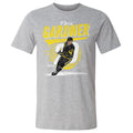 Paul Gardner T-Shirt – Cotton Crewneck Tee With Pittsburgh Comet Design, Regular Fit Men's Cotton T-Shirt - YinzerShop