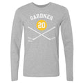 Paul Gardner T-Shirt - Pittsburgh 20 Sticks Graphic Crewneck Long Sleeve Tee Men's Long Sleeve T-Shirt - YinzerShop