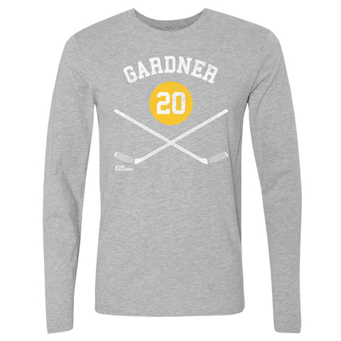 Paul Gardner T-Shirt - Pittsburgh 20 Sticks Graphic Crewneck Long Sleeve Tee Men's Long Sleeve T-Shirt - YinzerShop