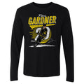 Paul Gardner T-Shirt - Pittsburgh Comet Long Sleeve Cotton Crewneck Tee Men's Long Sleeve T-Shirt - YinzerShop