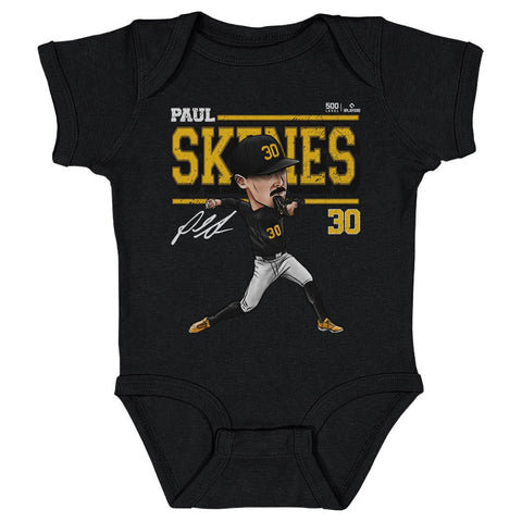 Paul Skenes Baby Bodysuit – Pittsburgh Cartoon Infant One-Piece, 100% Cotton Soft Fit Kids Baby Onesie - YinzerShop