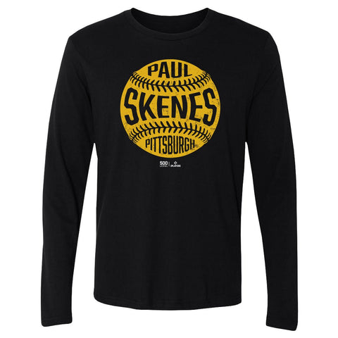 Paul Skenes Baseball Shirt - Vintage Baseball Tee | Lightweight Cotton Crewneck Men's Long Sleeve T-Shirt - YinzerShop