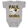 Paul Skenes Bodysuit - Midweight Cotton One-Piece | Pittsburgh Lightning Apparel Kids Baby Onesie - YinzerShop