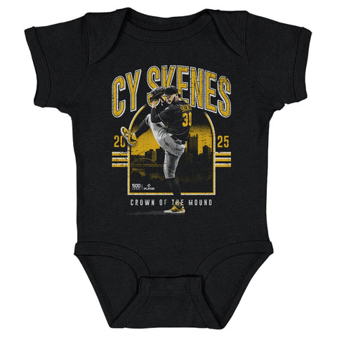 Paul Skenes Bodysuit - Pittsburgh Pirates Baby Bodysuit | Midweight Cotton Onesie Baby Onesie - YinzerShop