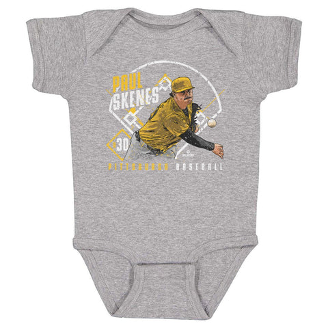 Paul Skenes Bodysuit - Soft Cotton Baby Bodysuit | Midweight Newborn One-Piece Outfit Kids Baby Onesie - YinzerShop