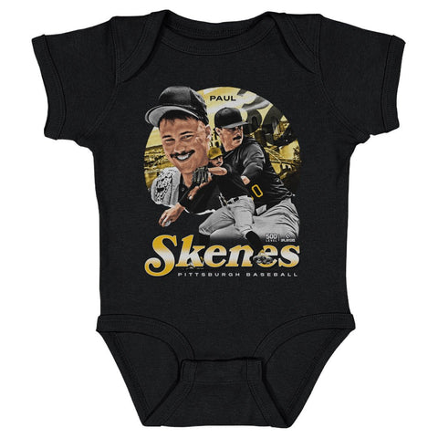 Paul Skenes Bodysuit – Soft Cotton Baby Onesie | Vintage Pittsburgh Outfit Kids Baby Onesie - YinzerShop