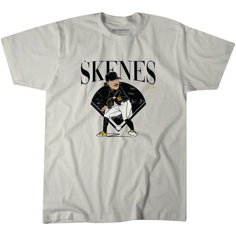 Paul Skenes: Diamond Caricature Pittsburgh Pirates-Pro Baseball - YinzerShop