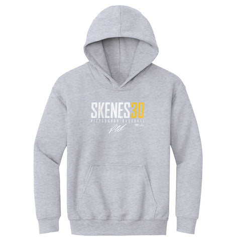 Paul Skenes Kids Hooded Sweatshirt – Midweight Cotton Blend Hoodie With Digital Print Kids Youth Hoodie - YinzerShop