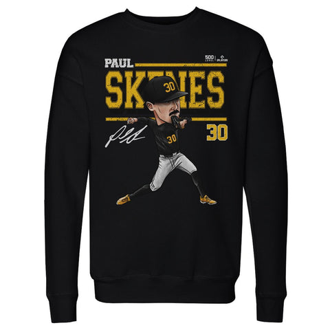Paul Skenes Sweatshirt – Midweight Cotton Blend Crewneck Long Sleeve Top Men's Crewneck Sweatshirt - YinzerShop