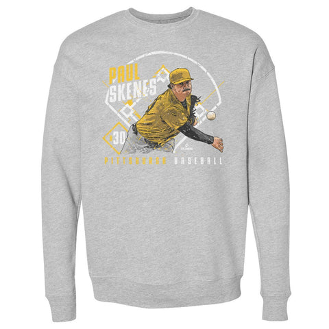 Paul Skenes Sweatshirt – Midweight Crewneck Long Sleeve Cotton Blend Shirt Men's Crewneck Sweatshirt - YinzerShop