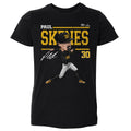 Paul Skenes T-Shirt - Kids Crewneck Short Sleeve Cotton Graphic Tee Pittsburgh Kids Toddler T-Shirt - YinzerShop