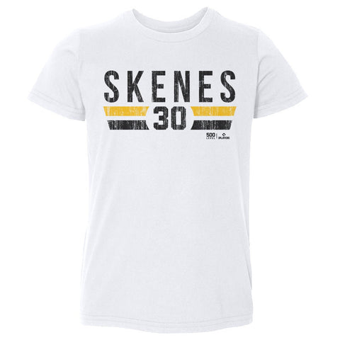 Paul Skenes T-Shirt - Kids Crewneck Short Sleeve Cotton Tee | Pittsburgh Pirates Apparel Kids T-Shirt - YinzerShop