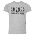 Paul Skenes T-Shirt - Kids Crewneck Short Sleeve Cotton Tee | Pittsburgh Pirates Apparel Kids T-Shirt - YinzerShop