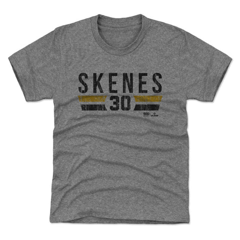 Paul Skenes T-Shirt - Kids Crewneck Tee | Lightweight Cotton Polyester Blend Kids T-Shirt - YinzerShop