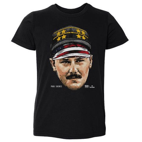 Paul Skenes T-Shirt - Kids Crewneck Tee | Lightweight Cotton Short Sleeve Shirt Kids Toddler T-Shirt - YinzerShop
