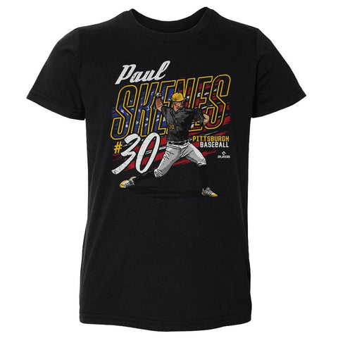 Paul Skenes T-Shirt - Kids Crewneck Tee With American Flag Design, Cotton Short Sleeve Kids Toddler T-Shirt - YinzerShop