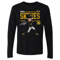 Paul Skenes T-Shirt – Lightweight Cotton Crewneck Long Sleeve Shirt for Pittsburgh Sports Apparel Fans Men's Long Sleeve T-Shirt - YinzerShop