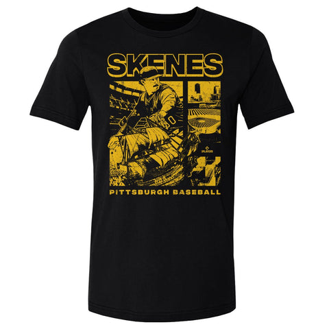 Paul Skenes T-Shirt - Lightweight Cotton Crewneck, Pittsburgh Fan Shirt Men's Cotton T-Shirt - YinzerShop