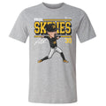 Paul Skenes T-Shirt - Lightweight Cotton Crewneck Tee With Pittsburgh Cartoon Graphic Men's Cotton T-Shirt - YinzerShop