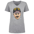 Paul Skenes T-Shirt – Lightweight Cotton V-Neck Tee | Pittsburgh Sports Fan Apparel Women's V-Neck T-Shirt - YinzerShop