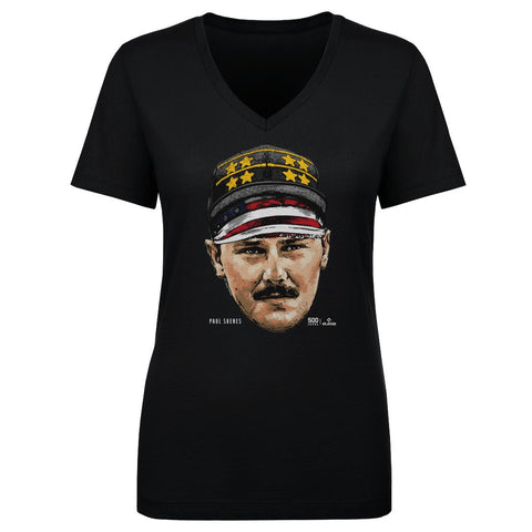 Paul Skenes T-Shirt – Lightweight Cotton V-Neck Tee | Pittsburgh Sports Fan Apparel Women's V-Neck T-Shirt - YinzerShop