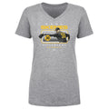 Paul Skenes T-Shirt - Lightweight V-Neck Cotton Tee | Pittsburgh Sports Shirt Women's V-Neck T-Shirt - YinzerShop