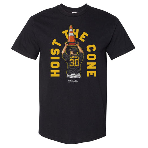 Paul Skenes T-Shirt - Oversized Cotton Tee | Heavyweight Crewneck Shirt Men's Heavyweight T-Shirt - YinzerShop