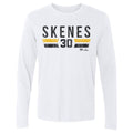 Paul Skenes T-Shirt - Pittsburgh Baseball Tee | Lightweight Cotton Crewneck Long Sleeve Men's Long Sleeve T-Shirt - YinzerShop