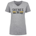 Paul Skenes T-Shirt - Pittsburgh Pirates Cotton V-Neck Lightweight Tee Women's V-Neck T-Shirt - YinzerShop