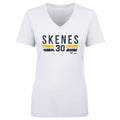 Paul Skenes T-Shirt - Pittsburgh Pirates Cotton V-Neck Lightweight Tee Women's V-Neck T-Shirt - YinzerShop