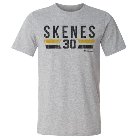 Paul Skenes T-shirt - Pittsburgh Pirates Shirt | Lightweight Cotton Crewneck Tee Men's Cotton T-Shirt - YinzerShop