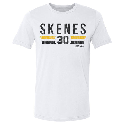 Paul Skenes T-shirt - Pittsburgh Pirates Shirt | Lightweight Cotton Crewneck Tee Men's Cotton T-Shirt - YinzerShop